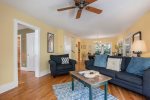 Open dining and living
